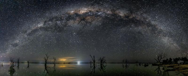 Milky Way Arch Lake Bonney