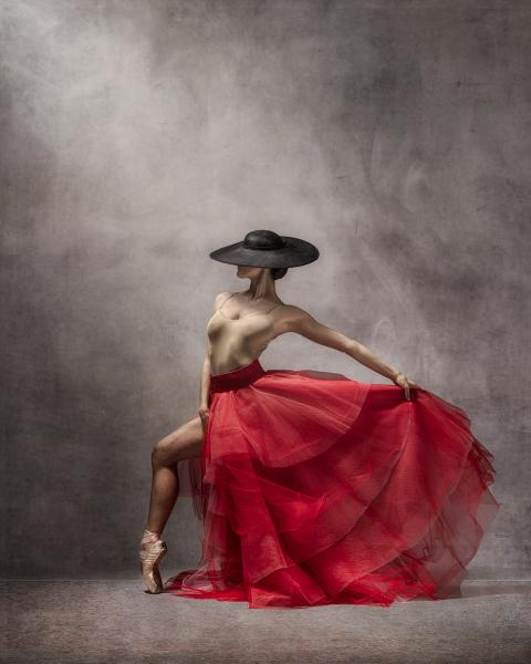 Ballerina In Red