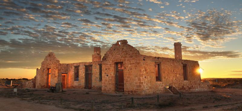 Hotel ruins