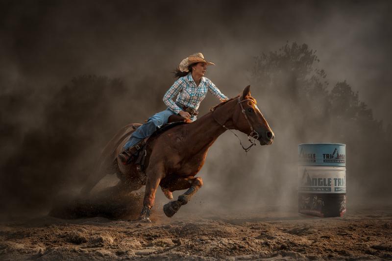 Rounding the last barrel