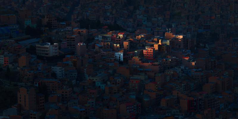 later afternoon in La Paz